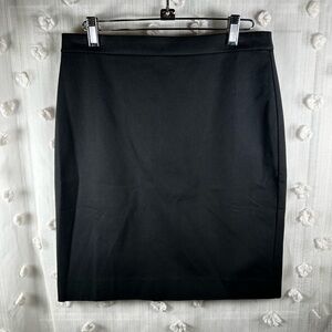 NWT J. Crew Women’s Classic Black Pencil Skirt Size 8P